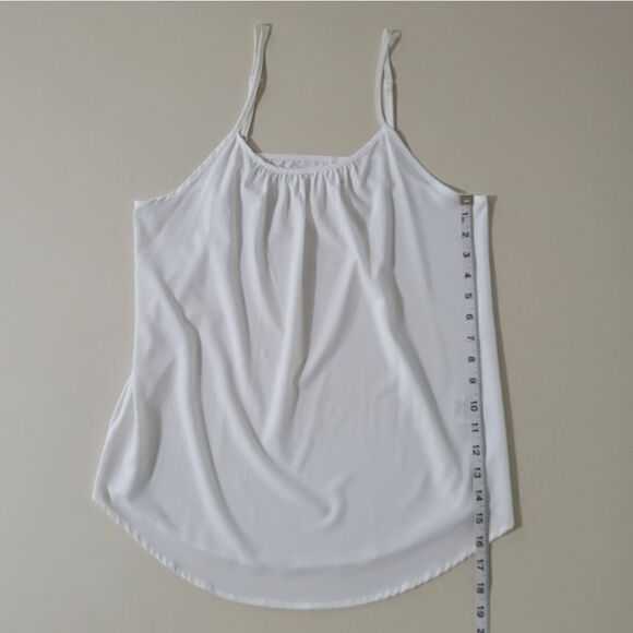 Time and Tru White Camisole Tank Top - Picture 6 of 11